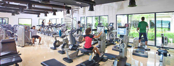 Cardio room at Thanyapura